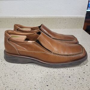 Venturini For Men 041788 Slip On Apron Toe Square Toe Loafers Men's US 10.5M